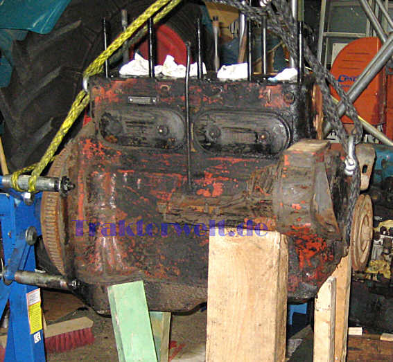 Hanomag D 28 CL - Motor, ohne Zylinderkopf