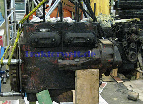 Hanomag D 28 CL - Motor, ohne Zylinderkopf